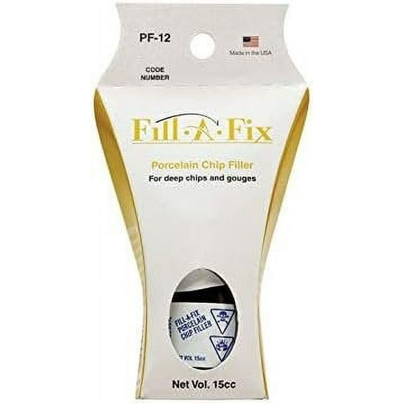 Porc-a-Fix Porcelain Filler Clear - Patch Filler - 0.5 oz