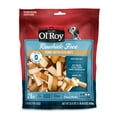 thumbnail image 1 of Ol' Roy Rawhide Free Peanut Butter Filled Knots, 22.5 oz Bag, 28 Count, 1 of 9