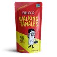 thumbnail image 1 of FILLO'S Walking Tamales Bean Salsa Roja Tamale, 4 oz (Shelf-Stable), 1 of 8