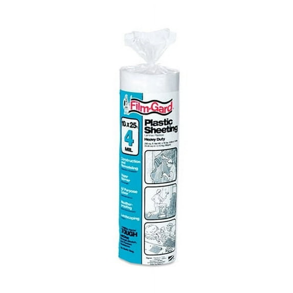 FILM-GARD MK726 Clear 10'x25' 4Mil Surface Protection Film