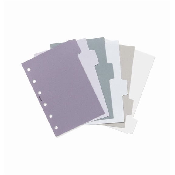 Filofax Norfolk Collection Pocket Dividers, 4.72-inch Height