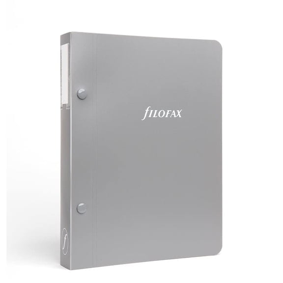 FILOFAX Personal Size Organizer Refill Storage Binder, 7.08-inch Height, Grey