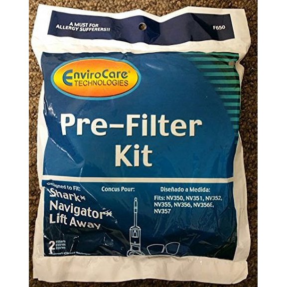 FILTER, Compatible with Shark 2PK KIT FELT FOAM