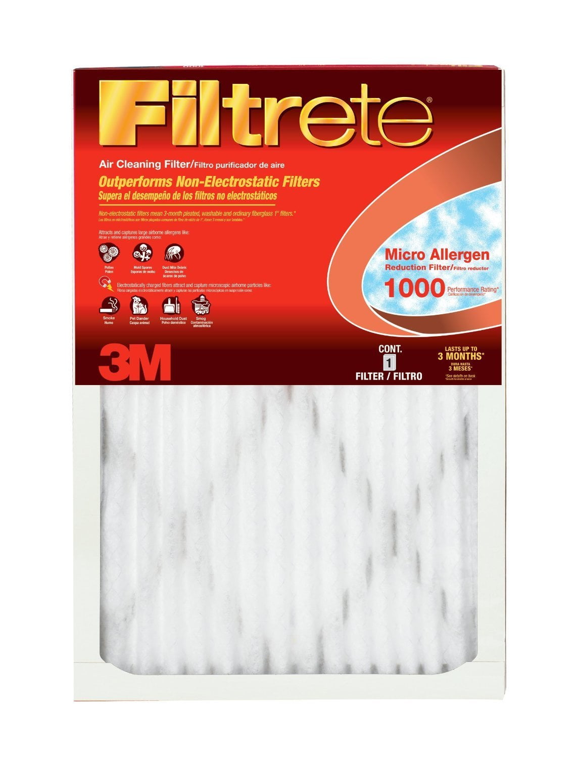 FILTER FILTRETE 16X25X1