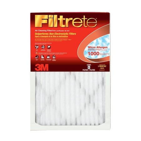 3M FILTER FILTRETE 16X25X1" — Residential Use, Standard Application