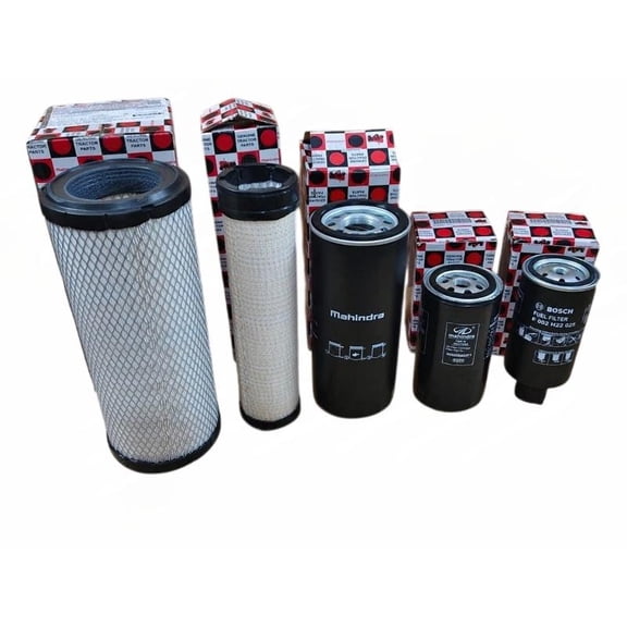 FILTER PACK OF 5 FOR MAHINDRA 6065 6075 TRACTOR
