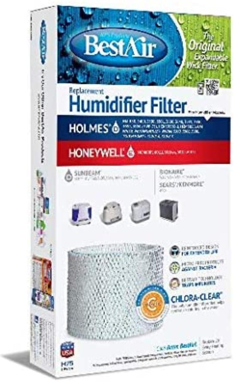 FILTER WICK HOLM #HM3500, Quantity of (2): RPS Products H75-PDQ-4 Extended Life Replacement Humidifier Wick Filters By Visit the BestAir Store