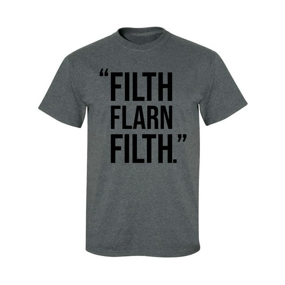 FILTH FLARN FILTH Adult Short Sleeve T-shirt