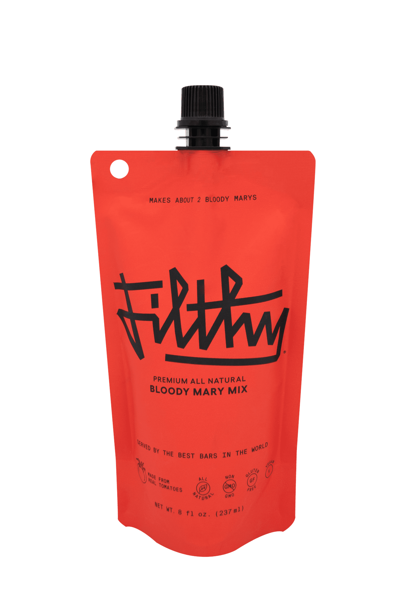 FILTHY All Natural NonAlcoholic Bloody Mary Cocktail Mixer, 32 fl oz