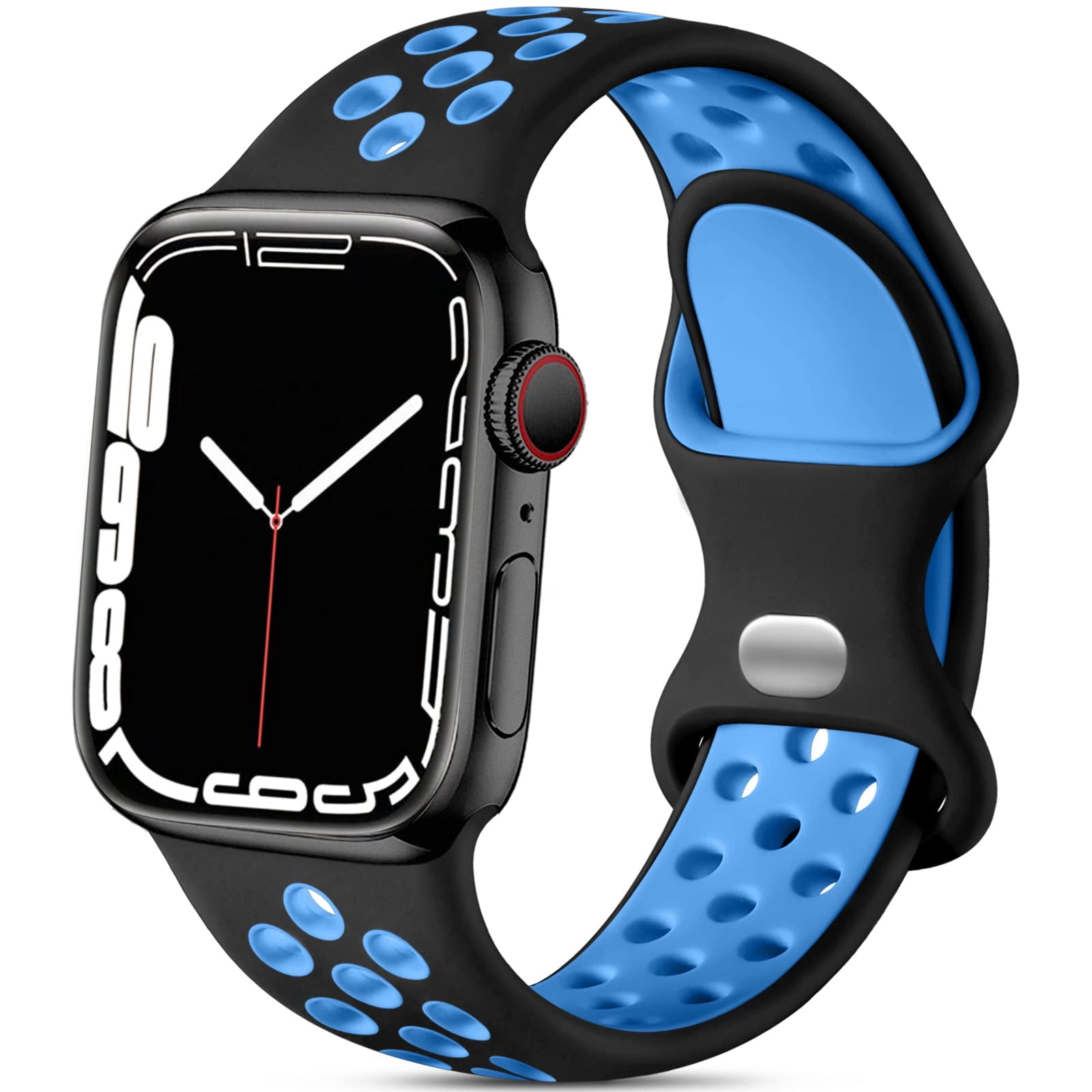 FIMART Silicone Sport Band for Apple Watch Bands 44mm 46mm 45mm 49mm ...