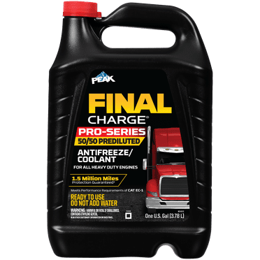 FINAL CHARGE® PRO-SERIES 50/50 Pre-Diluted Extended Life Antifreeze & Coolant for Heavy Duty Vehicles