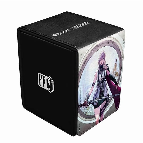 FINAL FANTASY - Alcove Flip Deck Box W for Magic: The Gathering - Ultra Pro Deck Boxes - Lightning