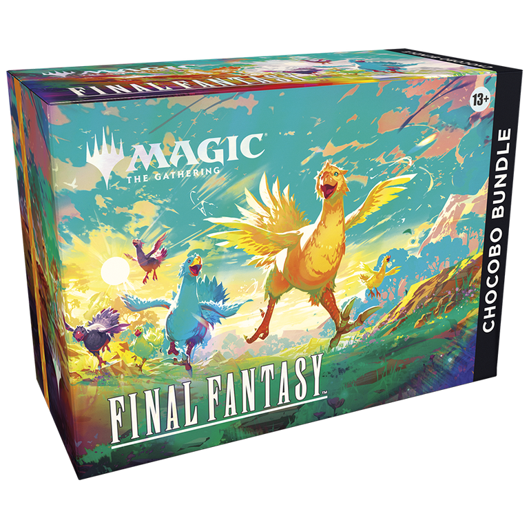 mtg final fantasy traveling chocobo Ultra PRO - x Universes Beyond (Black) Holofoil Playmat for Magic: The Gathering that ability triggers an additional time Traveling Chocobo /  #551