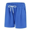 thumbnail image 1 of FINALGANG Boy Simple Shorts Solid Color Quick Drying Athletic Mesh Shorts Drawstring Gym Bottom With Pockets Designed Cozy Trendy Playsuit, 1 of 5