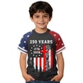 thumbnail image 1 of FINALGANG Boys 4th Of July T-Shirt Tops American Flag Patriotic Shirts Independence Day Print Short Sleeve T Shirts Kids Graphic Tshirt Color Block Tee Shirts 2-3 Years, 1 of 4