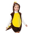 thumbnail image 1 of FINALGANG Boys Girls Kids Dinosaur Dress Up Set Sleeveless Hooded Romper With Shoe Covers For Party Performance Wear Soft Outfit, 1 of 5
