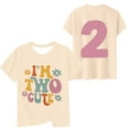 thumbnail image 1 of FINALGANG Boys Girls TShirts Kids Casual Letter Prints Tees Short Sleeve CrewNeck Loose Fit Top For Summer Daily Wear Classic Top, 1 of 4