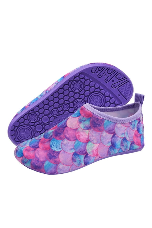 Child Girls Water Shoes For Beach Pool Outdoor Lightweight Comfortable Cartoon Sandals For Toddler Kids 2 9 Years Footwear 6-7years