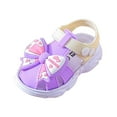thumbnail image 1 of FINALGANG Child Toddler Girls Sandals Breathable Comfortable Casual Outdoor Summer Shoes For 1 3 Year Olds Lightweight Walking Footwear Kids Footwear 15-18Months, 1 of 5