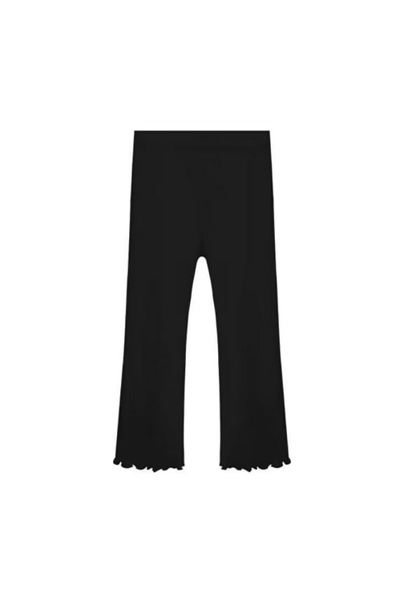 Children Bottom Pants Summer Thin Ice Silk Pants Style Little Girl Casual Pants Trousers Versatile Fashion Pants Kids Toddler Daily Wear 12-18 Months