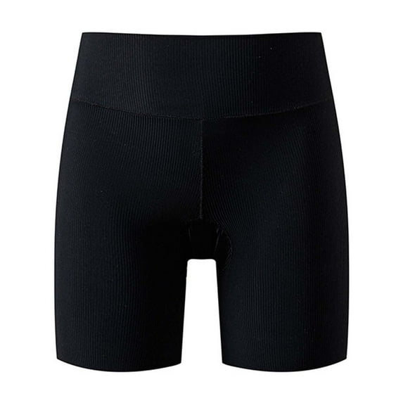 FINALGANG Girl Leisure Shorts Solid Color Slim Fit Stretchy Leggings Ice Silk Seamless Shorts Durable Skin Friendly Fabric For Kid