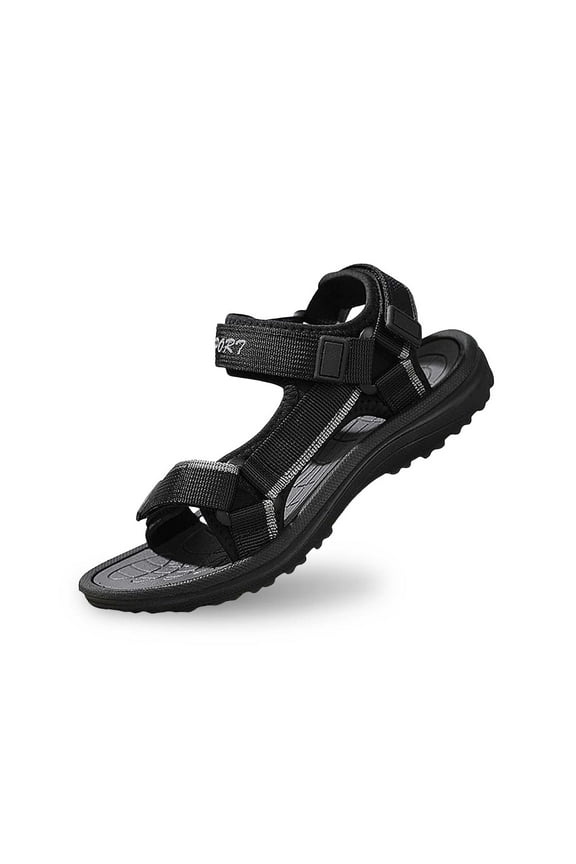 Girls Kids Solid Color Block Strap Sandals With Hook And Loop Closure Breathable Mesh Insole Lightweight Anti‑Skid Sole Shoes For Summer Walking Daily Wear Casual Shoes