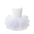 thumbnail image 1 of FINALGANG Girls Kids Star Print Tutu Dress Sleeveless Leotard With Layered Tulle Skirt For Ballet Dance Performances Trendy Dress, 1 of 2