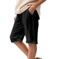 thumbnail image 1 of FINALGANG Girls' Pants Kids Solid Color Capri Pants Elastic Waist Drawstring Side Pockets Loose Fit Trousers For Casual Daily Summer Wear Classic Bottoms, 1 of 5