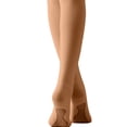 thumbnail image 1 of FINALGANG Girls' Pants Kids Solid Color Ribbed Thigh High Dance Tights Elastic Slim Fit Stretchy Pantyhose For Casual Daily Wear Cozy Bottoms, 1 of 6