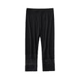 thumbnail image 1 of FINALGANG Girls' Pants Summer Kids Thin Lightweight Lace Hem Leggings Stretchy Slim Fit Tights For Casual Daily Layering Wear Versatile Bottoms, 1 of 4
