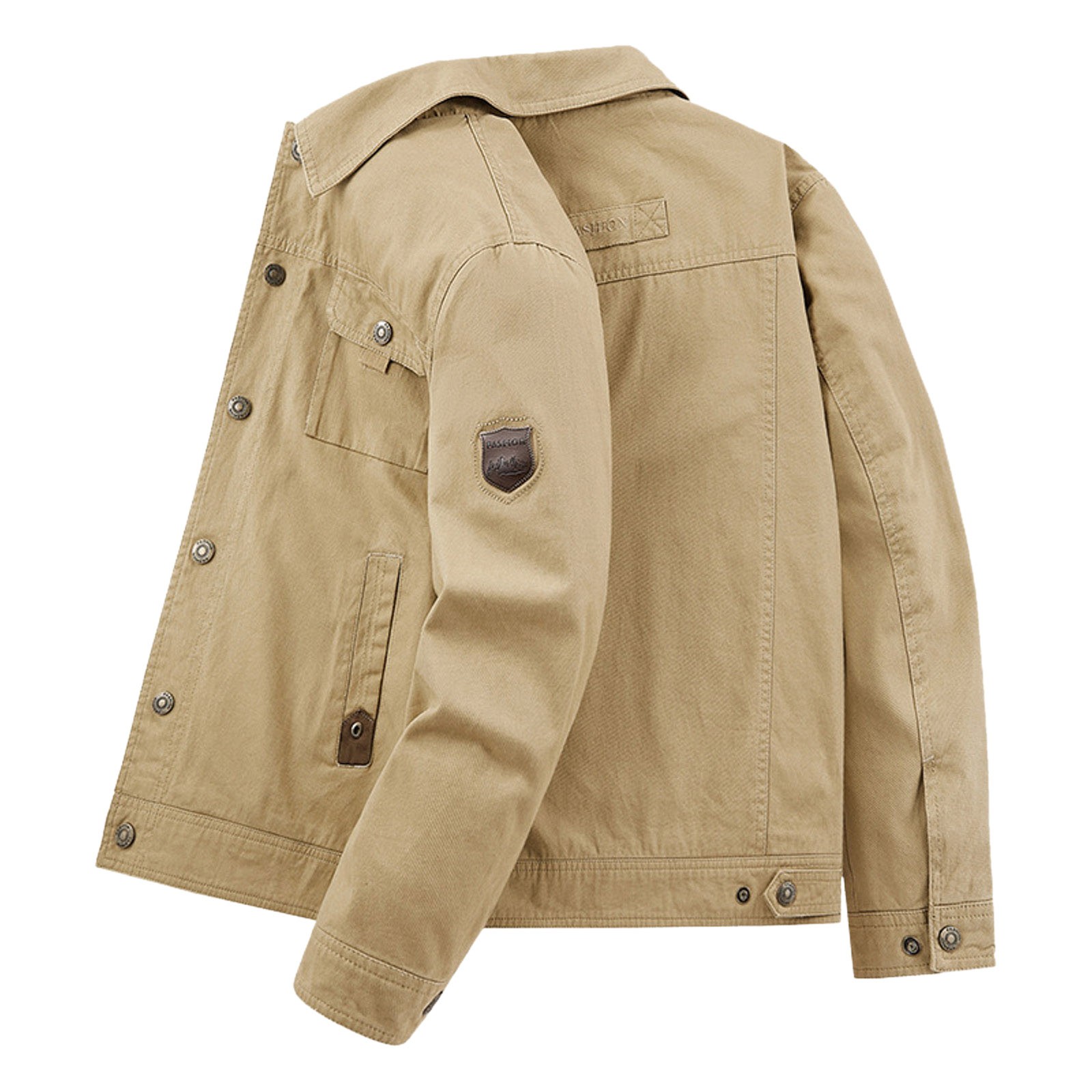 Fashion Casual Solid Color Long Coat Jacket main image 1