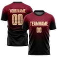 thumbnail image 1 of FINALGANG Mens Personalized Soccer TShirt With Gradient Color Print Team Name Number Breathable Quick Dry For Team Training Matches Casual Sports Activities Classic Tee, 1 of 7