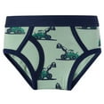 thumbnail image 1 of FINALGANG New Underwear For Boy Cartoon Bulldozer Print Patchwork Briefs Kid Must Have Skin Friendly Intimates, 1 of 3
