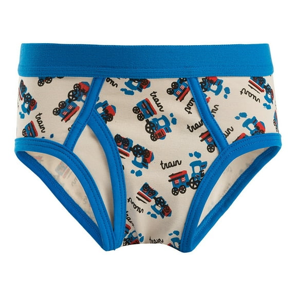 FINALGANG New Underwear For Boy Cartoon Train Print Patchwork Briefs Kid Must Have Skin Friendly Intimates