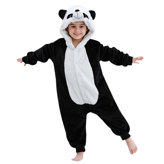 FINALGANG Unisex Boy Girl Homewear Romper Cute Animals Shaped Jumpsuit Long Sleeve Hooded Bodysuit For Home Relaxation Leisure Onesie