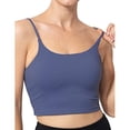 thumbnail image 1 of FINALGANG Womens Camisole Solid Color Spaghetti Strap Sleeveless Crop Sports Tank Slim Fit Casual Athletic Top For Gym Yoga Wear Cozy Top, 1 of 1