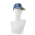 thumbnail image 1 of FINALGANG Womens Mens Denim Baseball Cap Rhinestone Star Pattern Distressed Adjustable Fit Hat For Casual Daily Outdoor Wear Cozy Headwear, 1 of 2