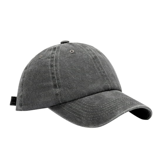 FINALGANG Womens Mens Solid Color Distressed Baseball Cap Soft Adjustable Fit Casual Hat For Daily Outdoor Wear Cozy Headwear