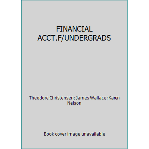 Pre-Owned Financial Accounting for Undergraduates, 4e (Hardcover) 1618533088 9781618533081