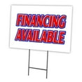 thumbnail image 1 of FINANCING AVAILABLE 12"x16" Yard Sign & Stake outdoor plastic  window | Advertise Your Business | Stake Included Image On Front Only | Made in The USA, 1 of 3