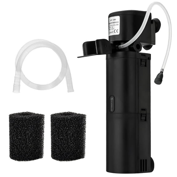 FINAQUA Submersible Aquarium Filter Powerful Internal for 20-75Gallon Tanks | Ideal for Large Fish, Turtles & Koi Ponds | All-in-One Aeration, Deodorization
