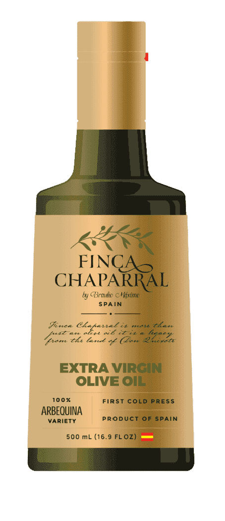 Finca Chaparral Arbequina Extra Virgin Olive Oil, Cold Pressed, 16.9 oz