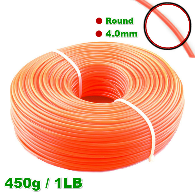 FINCEL 4.0mm Grass Trimmer Line 450g Strimmer Brushcutter Nylon Cord