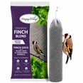 thumbnail image 1 of Happy Wings Finch Blend Bird Food, Mix of Sunflower Hearts/Kernels and Nyjer Seed Wild Bird Food 14 Ounce | Prefilled Sock | No Grow Seed I Bird Seeds for Wild Birds, 1 of 7