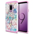 thumbnail image 1 of FINCIBO Hybrid Rhinestones Case TPU Slim Back Case for Samsung Galaxy S9 Plus, Sky Dream Catcher, 1 of 8
