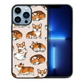 thumbnail image 1 of FINCIBO Soft Rubber Cover Case for Apple iPhone 13 Pro Max 6.7" 2021 (NOT FIT iPhone 13 mini 5.4" 2021/iPhone 13 Pro 6.1" 2021/iPhone 13 6.1" 2021), Pembroke Welsh Corgi Funny Playful Postures, 1 of 5