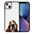 thumbnail image 1 of FINCIBO Soft Rubber Protector Cover Case for Apple iPhone 13 6.1" 2021 (NOT FIT Apple iPhone 13 mini 5.4" 2021/iPhone 13 Pro 6.1" 2021/iPhone 13 Pro Max 6.7" 2021), Basset Hound Dog, 1 of 5
