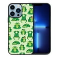 thumbnail image 1 of FINCIBO Soft Rubber Protector Cover Case for Apple iPhone 13 Pro Max 6.7" 2021 (NOT FIT Apple iPhone 13 mini 5.4" 2021/iPhone 13 Pro 6.1" 2021/iPhone 13 6.1" 2021), Green Frog Funny Playful Postures, 1 of 5