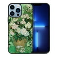 thumbnail image 1 of FINCIBO Soft Rubber Protector Cover Case for Apple iPhone 13 Pro Max 6.7" 2021 (NOT FIT iPhone 13 mini 5.4" 2021/iPhone 13 Pro 6.1" 2021/iPhone 13 6.1" 2021), Vase With Pink Roses By Vincent Van Gogh, 1 of 5
