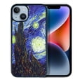 thumbnail image 1 of FINCIBO Soft Rubber Protector Cover Case for Apple iPhone 14 6.1" 2022, The Starry Night Van Gogh, 1 of 5